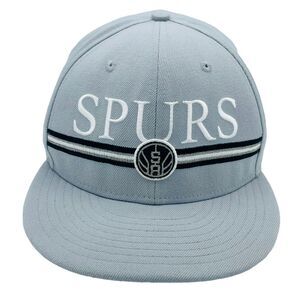 San Antonio Spurs Gray New Era Snapback Hat